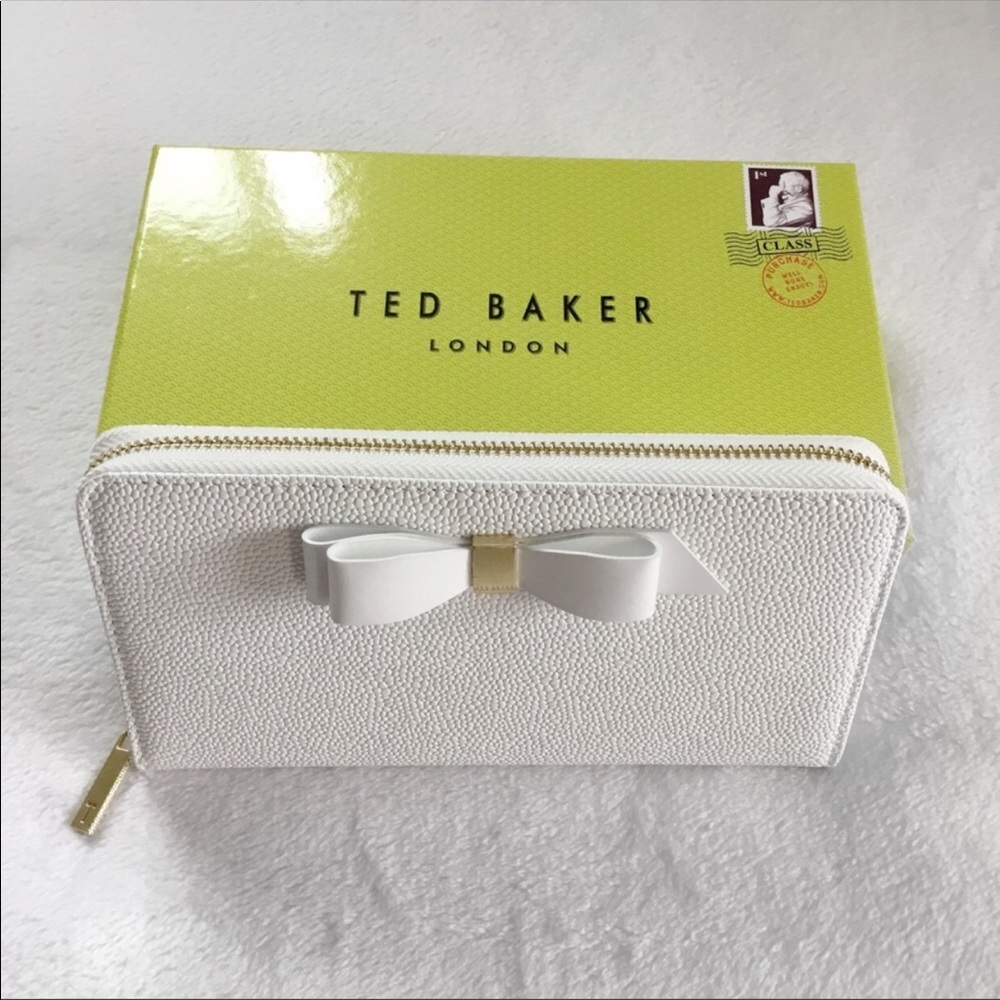 Ted Baker London White Wallet